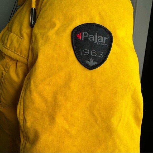Pajar Yellow Parka Ava Snow Winter Jacket Size Small NWT Down Filled Brand New - Picture 5 of 16